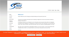 Desktop Screenshot of nsu-volleyball.de