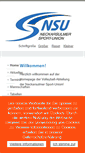 Mobile Screenshot of nsu-volleyball.de
